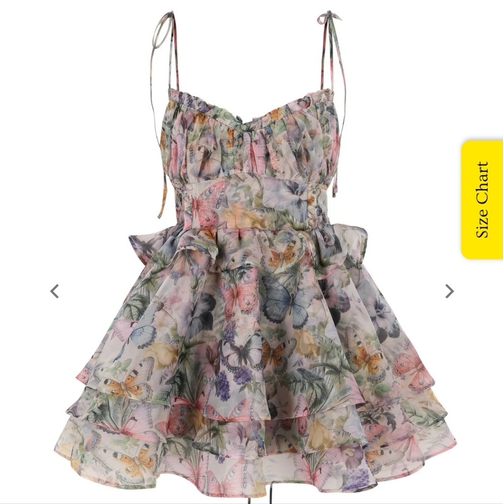Selkie Sold Out The Butterfly Botanics Shakespeare Dress XS Multicolor - Picture 10 of 15